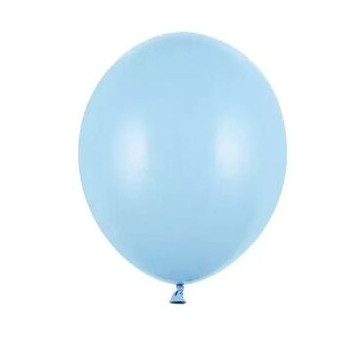 5 balões latex Balloons Strong 12” - 30 cm pastel baby blue
