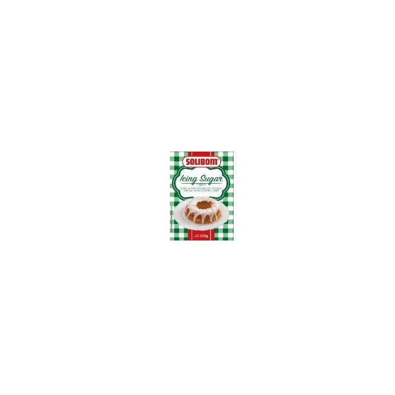 Açúcar em pó Icing - 225g Solibom
