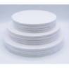 Base branca  25cm 12mm