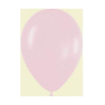 5 balões de latex sempertex rosa pastel mate 12"