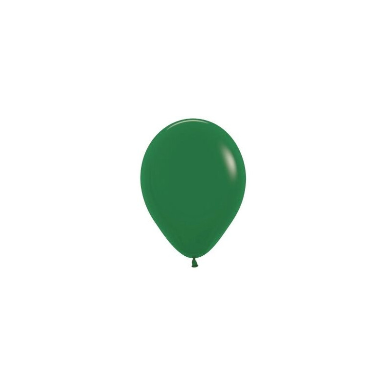 100 balões de latex Balloonia 11" 28cm verde boque