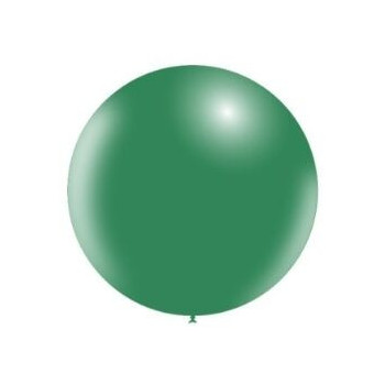 5 balões Latex Balloonia 18"- 45cm Verde Bosque