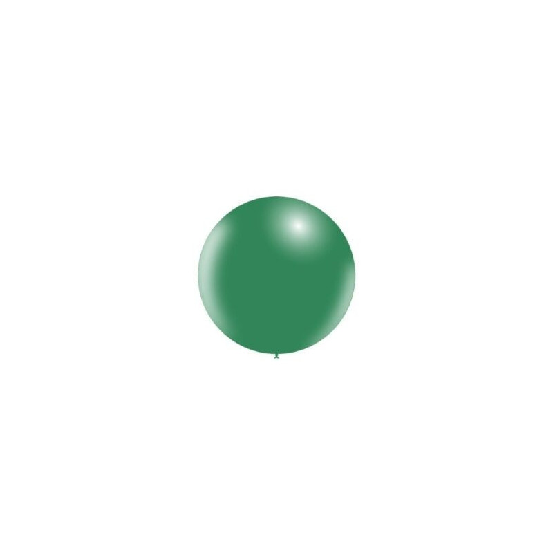 5 balões Latex Balloonia 18"- 45cm Verde Bosque
