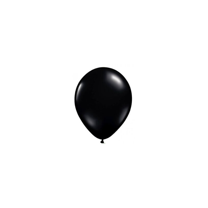 100 balões de latex anagram 5" preto
