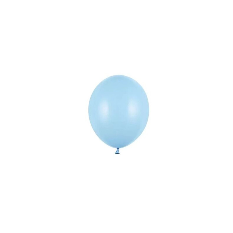 100 balões de latex Balloons 12" Pastel Baby Blue