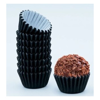 Formas de papel Nº 5 preto 100 unidades