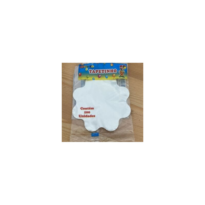 Tapetinho incolor comum N9 - 100 unidades