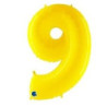 Balão Yellow Shine White nº9