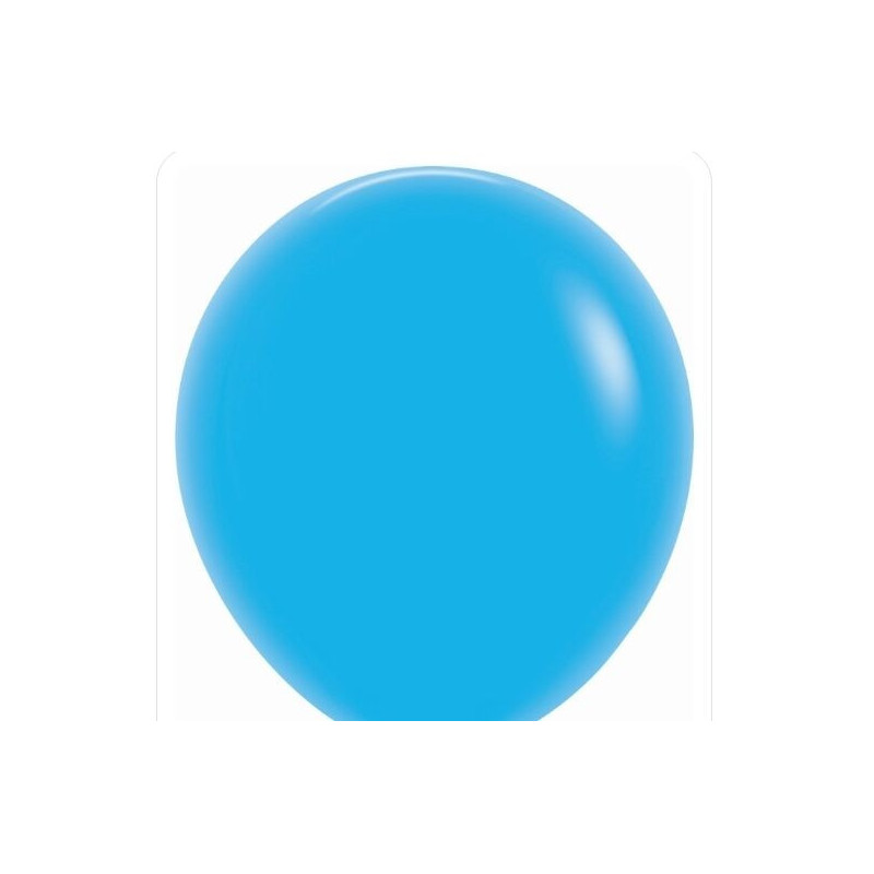 15 balões de latex sempertex Fashion Azul 040 18"