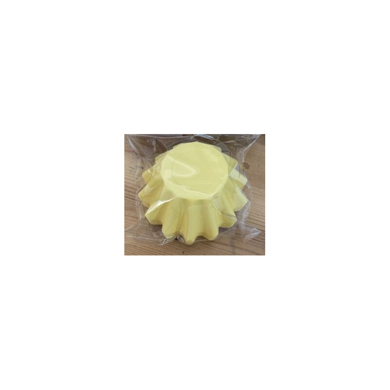 12 formas de papel 4,2x3,2cm amarelo