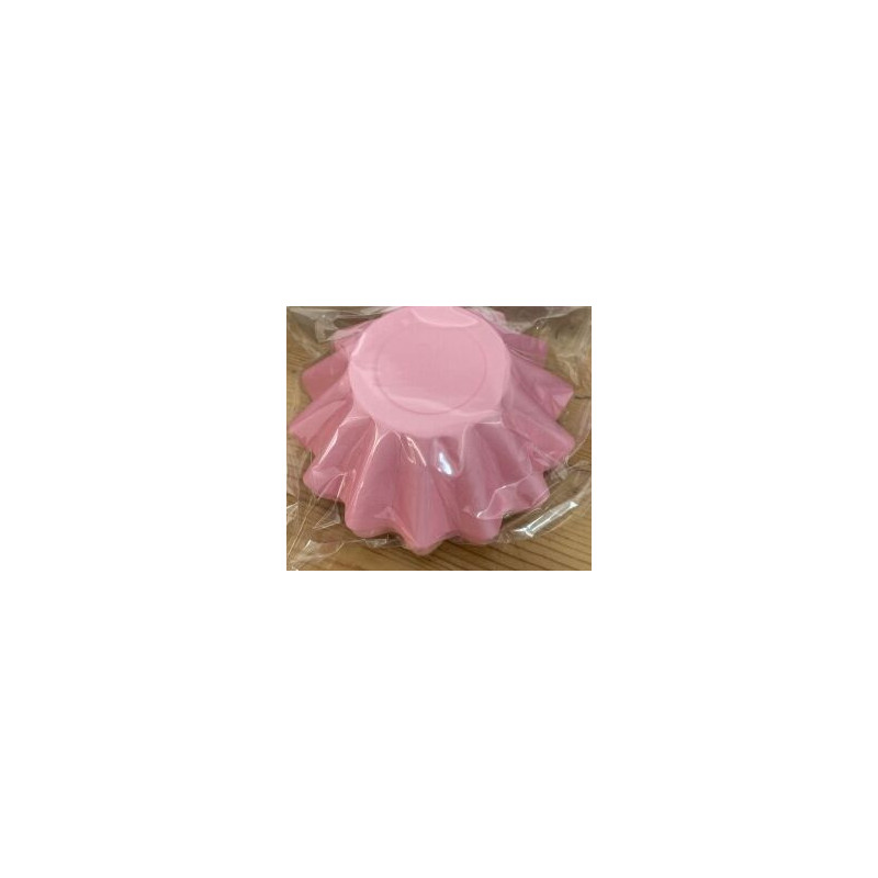 12 formas de papel 4,2x3,2cm rosa claro