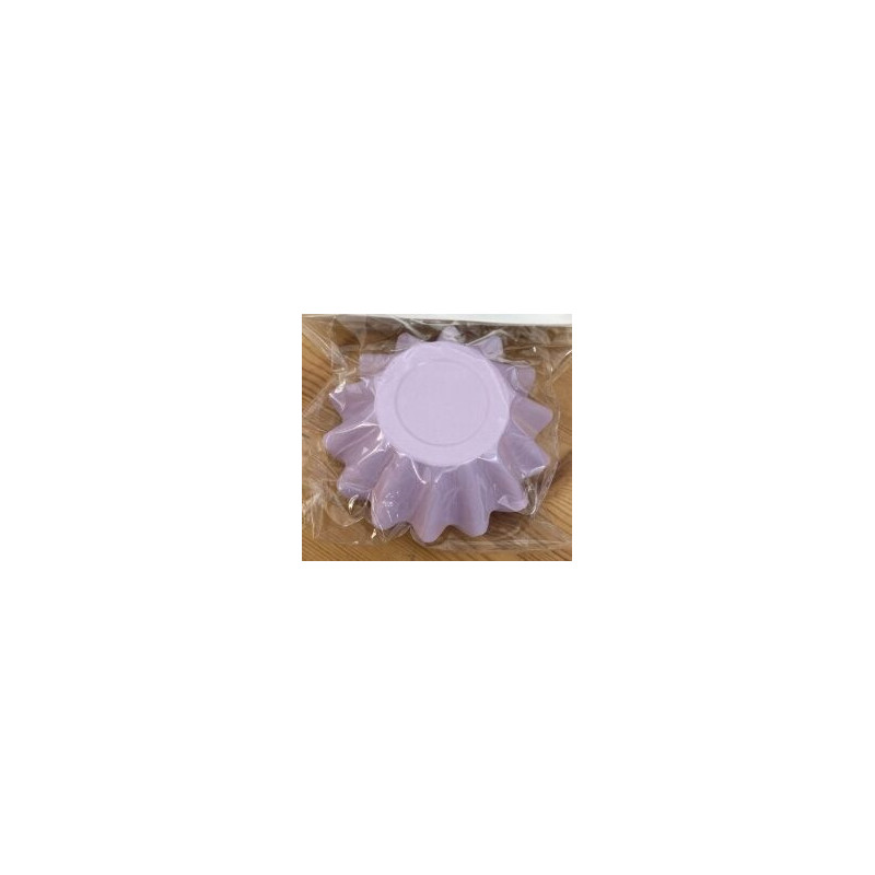 12 formas de papel 4,2x3,2cm lilás claro