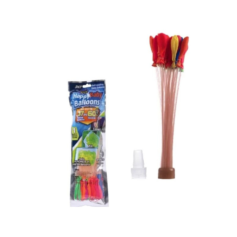Kit balões de água- 37 pcas