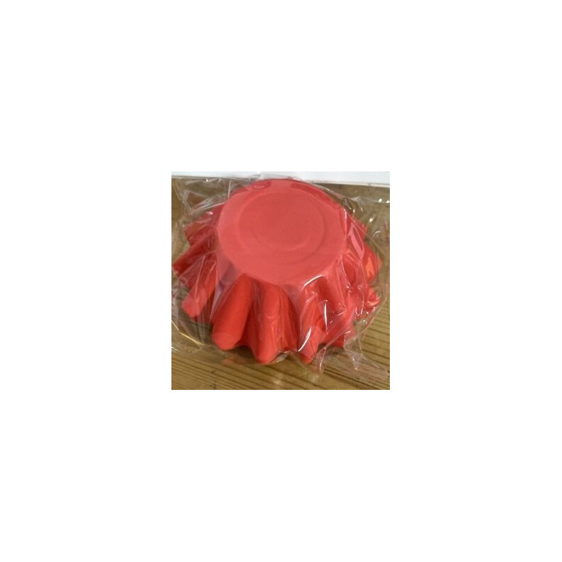 12 formas de papel 4,2x3,2cm  vermelho