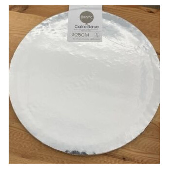 Base 12mm 25cm prata