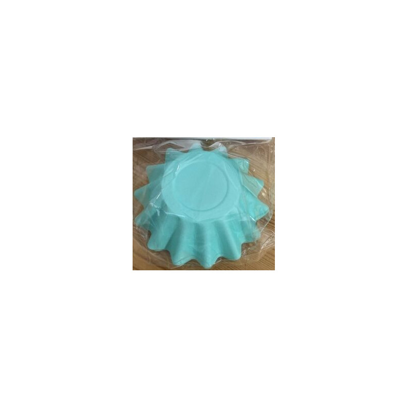 12 Formas de papel 4,2x3,2cm menta