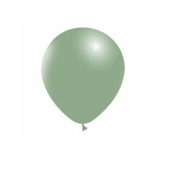 25 balões de latex Balloonia 18" - 140cm Verde vintage