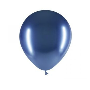 50 balões de latex Balloonia 12"-30cm Azul Brilhante