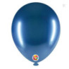 100 balões de latex Balloonia 5" - 14cm azul brilhante