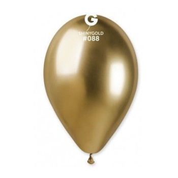 50 balões de latex 13"-33cm Shiny Golg