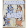 Topo de bolo Bingo e Bluey
