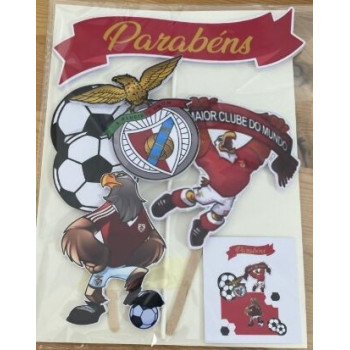 Topo de bolo Benfica