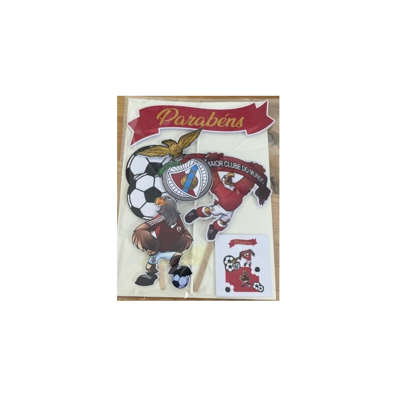 Topo de bolo Benfica