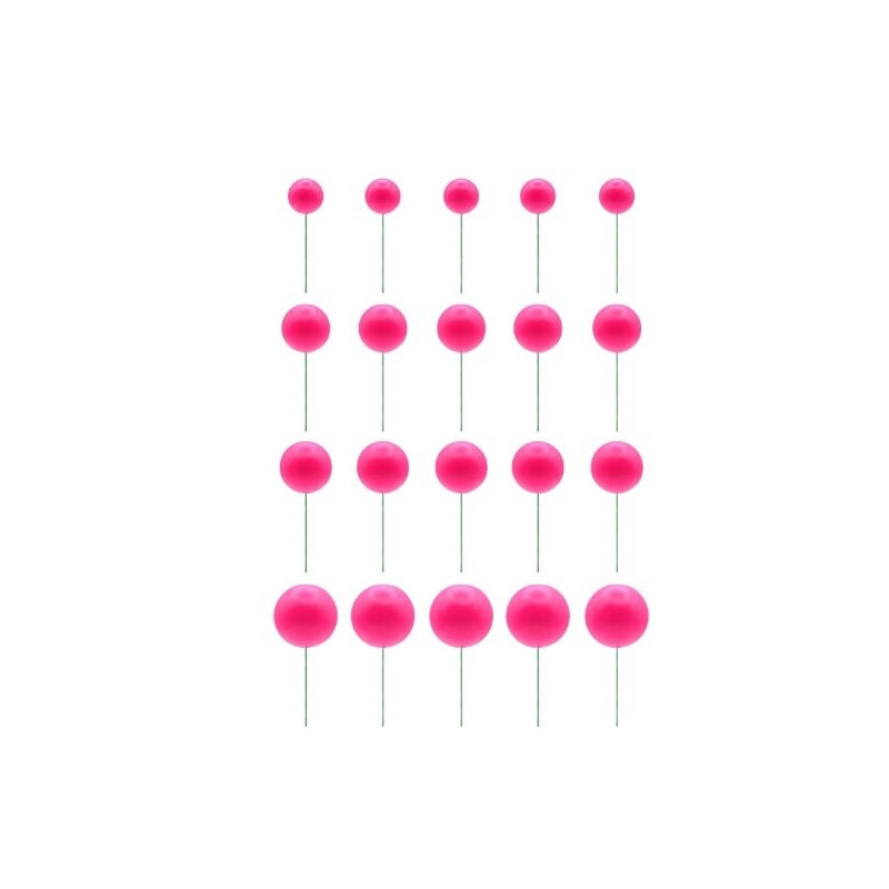 Esferas rosa 20 unidades