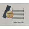 Espátula alisadora com  desenhos