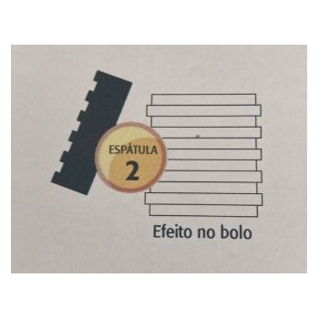 Espatula alisadora e com desenhos