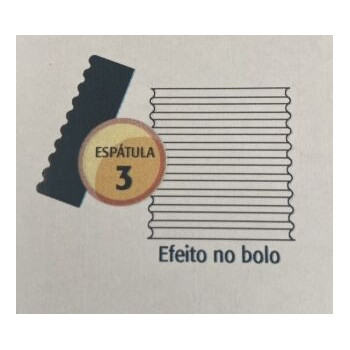 Espatula alisadora e com desenhos