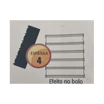 Espatula alisadora e com desenhos