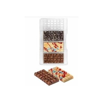 Molde 3 cavidades para chocolate