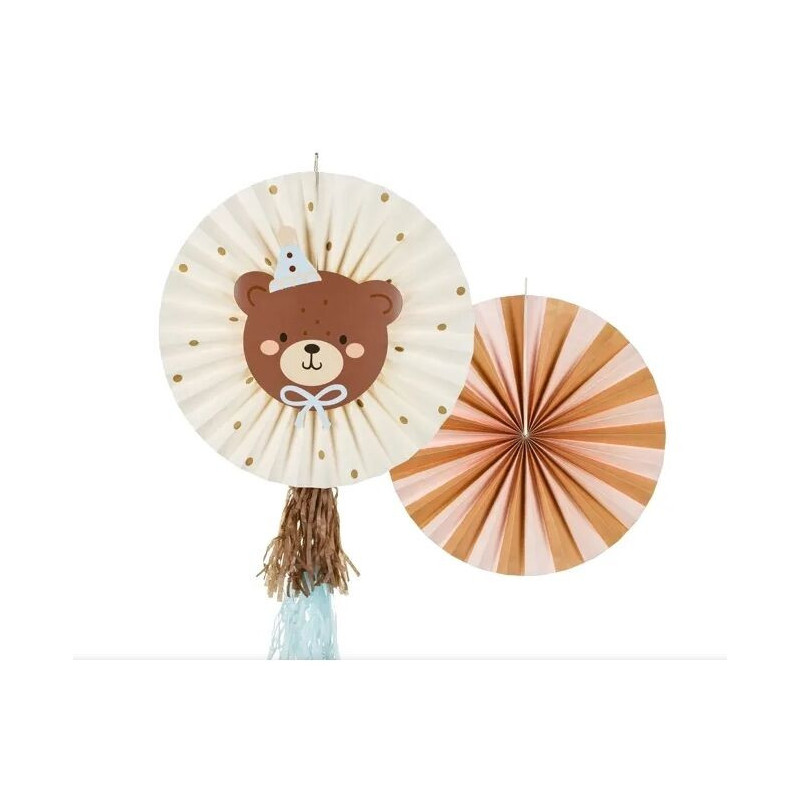 2 decorações ursinho