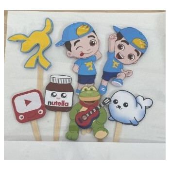 Topo de bolo Lucas Neto
