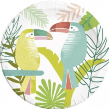 8 pratos 23 cm - Tucano