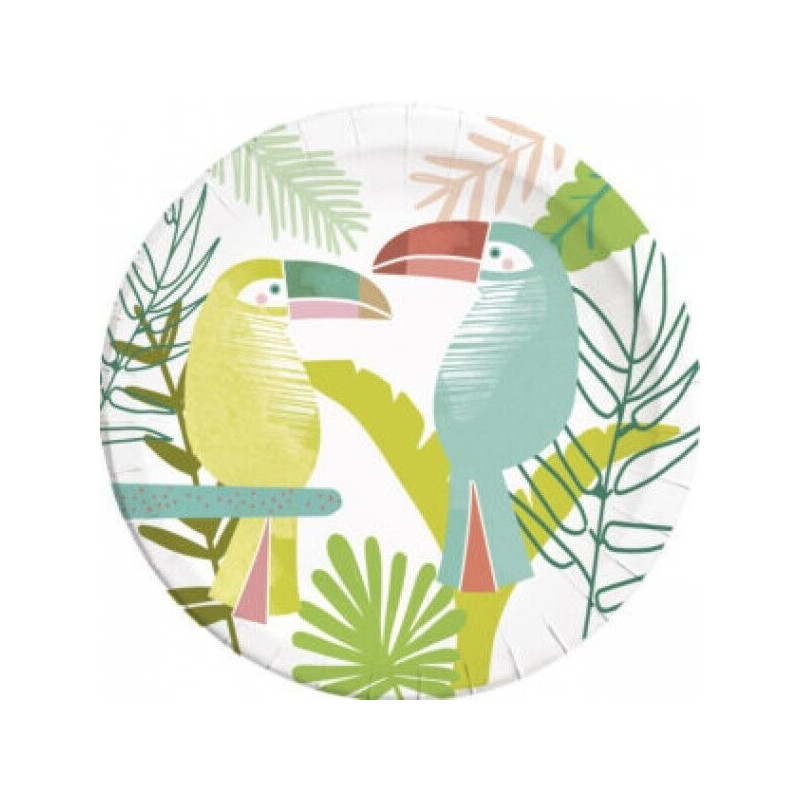 8 pratos 23 cm - Tucano