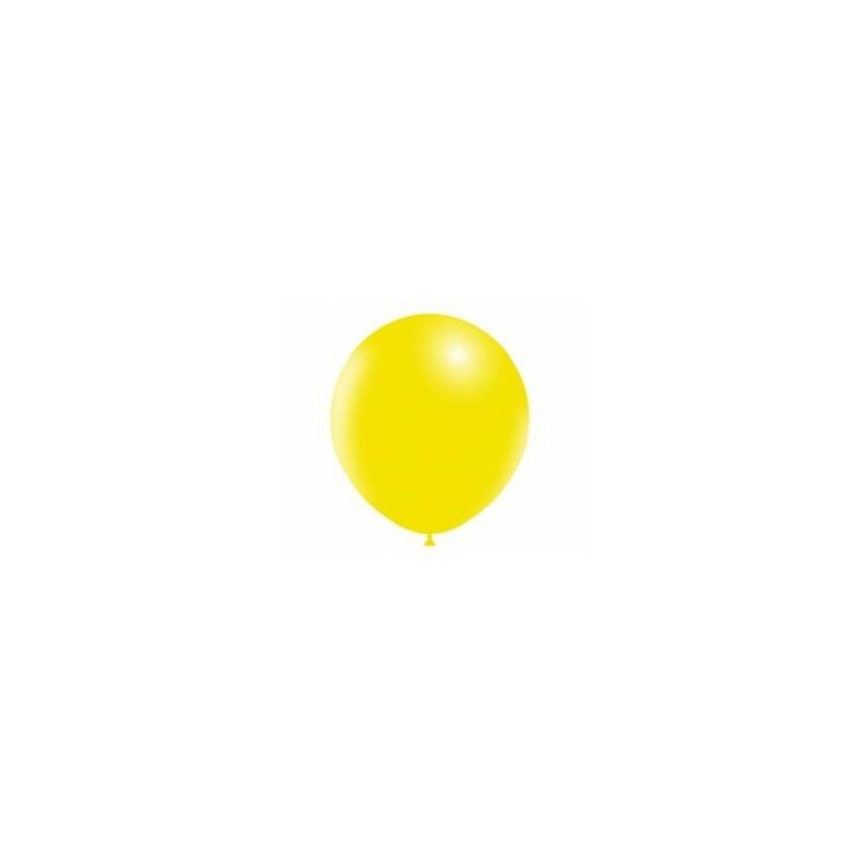 5  balões latex Balloonia 18" - 45cm amarelo limão
