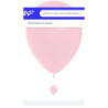 100 balões de latex Balloonia 11" 28cm rosa bébe