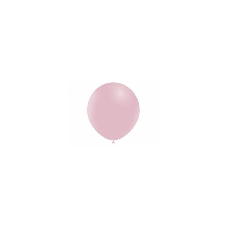 25 balões de latex Balloonia 18" - 140cm Rosa Bebé Matte