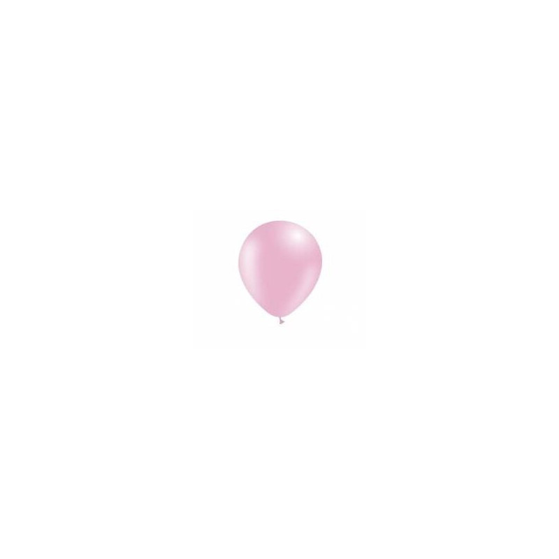 100 balões de latex Balloonia 5" 14cm Rosa bebé