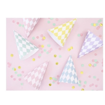 6 Chapéus Yummy mix 10cm