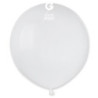 50 balões de latex Gemar 18" branco