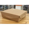 Cx de cartolina kraft com tampa 24x24x7,5cm