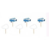 6 Topos Cupcake 10cm Little Plane