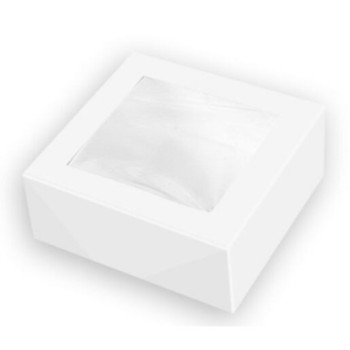 Caixa 33x33x9,5cm com janela