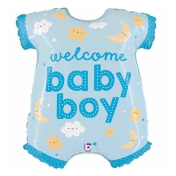 Super Shape 31" Baby Boy Onesie