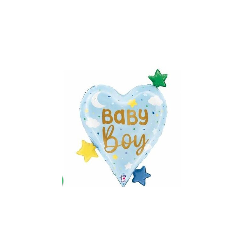 S/Shape 25" coração Baby Boy