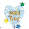 S/Shape 25" coração Baby Boy