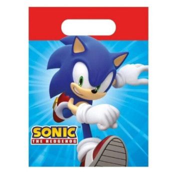 4 sacos de papel 16x22cm Sonic